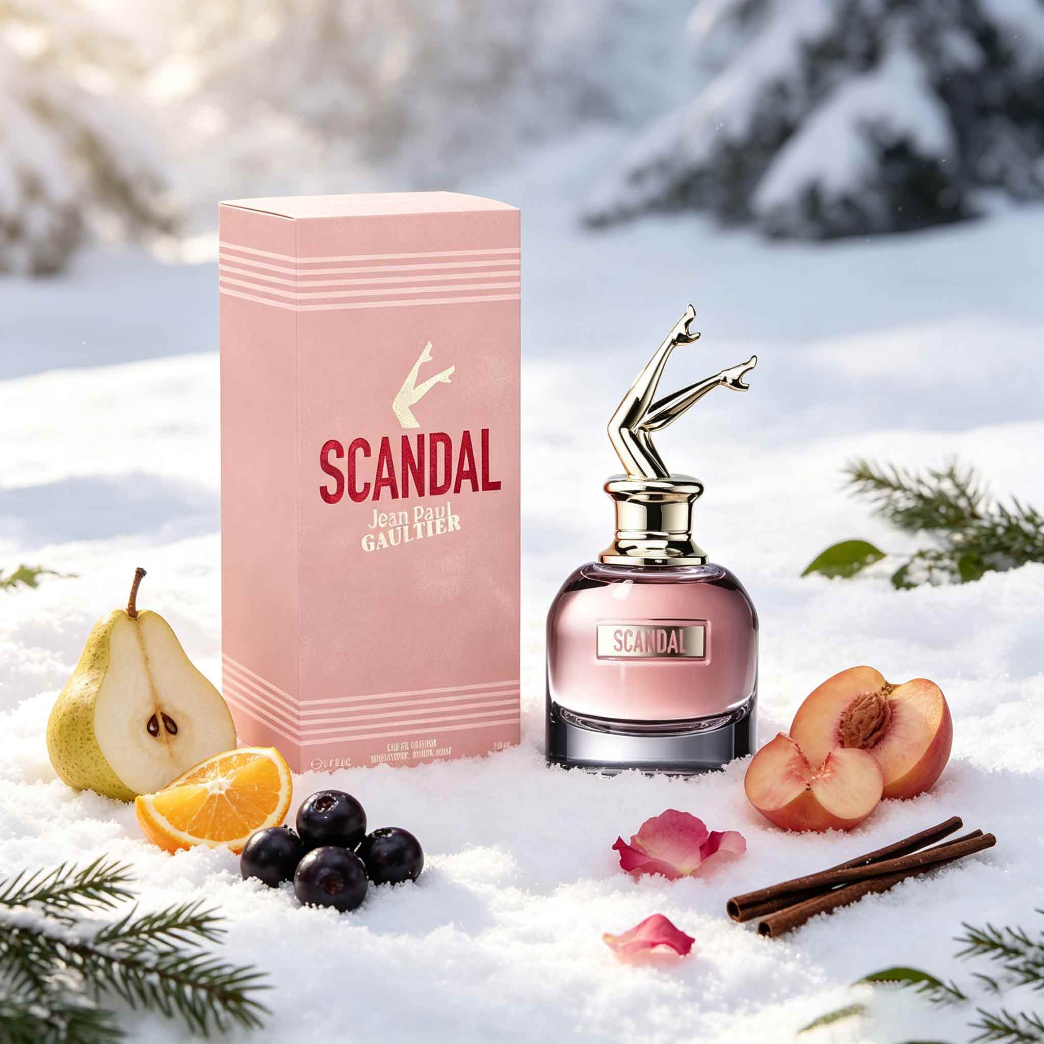 Fragrance Perfume Box - Parfum Scandal Jean Paul Gaultier, Botol