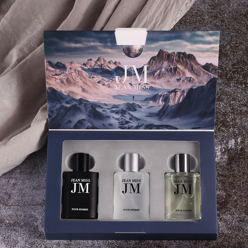 Fragrance Perfume Box - 3 Pcs Set Hadiah Parfum Pria