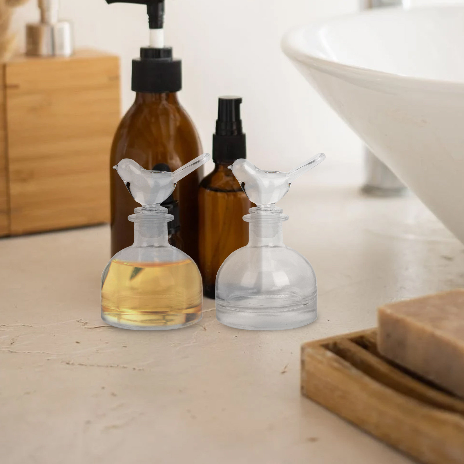 2 Buah Botol Parfum Kaca Premi - Perfume Home Fragrance ulasan dan harga