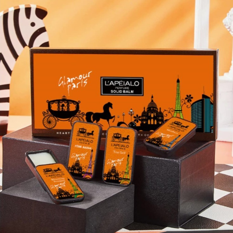 4Pcs/Kotak Parfum Padat Bentuk - Perfume Aroma Fragrance ulasan dan harga