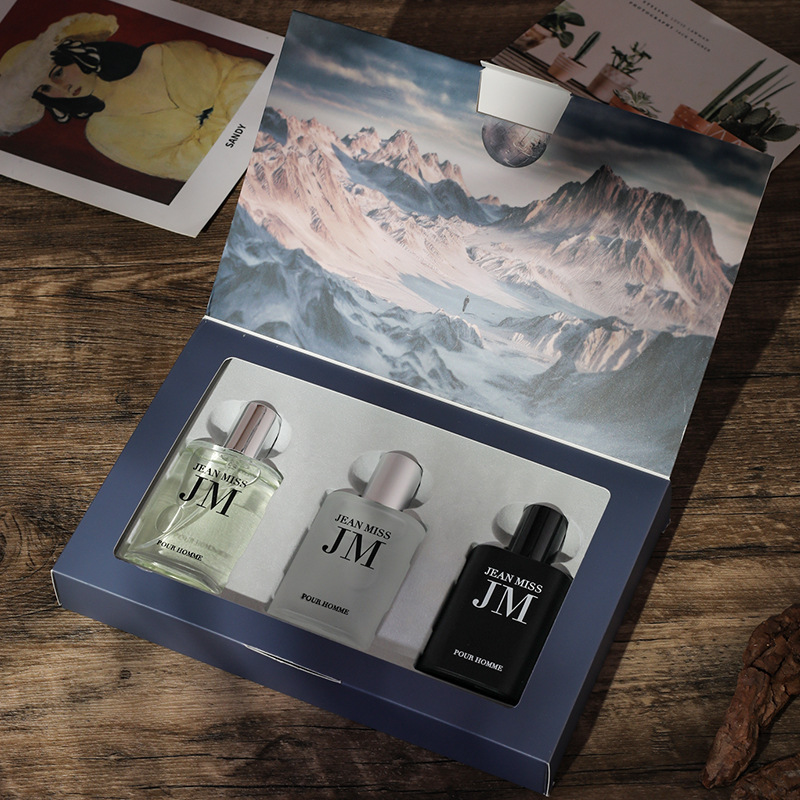 3 Pcs Set Hadiah Parfum Pria E - Fragrance Perfume Box ulasan dan harga